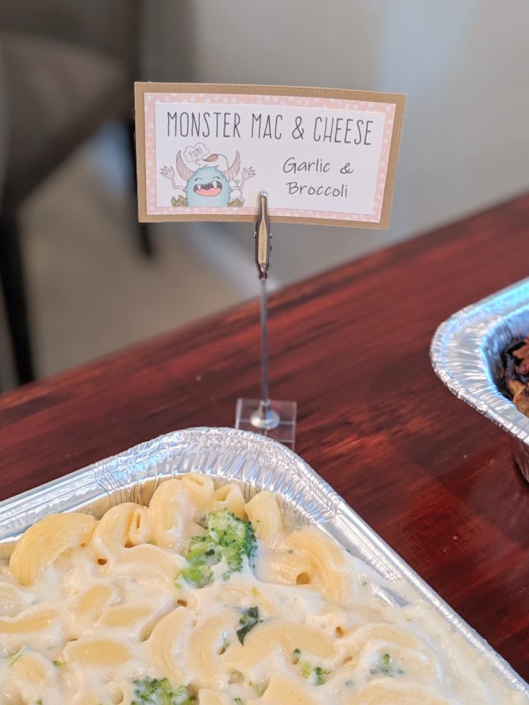 Monster Mac & Cheese dish