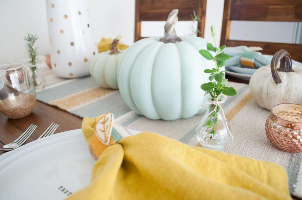 Freshly Fuji - My Casual Thanksgiving Table for Four