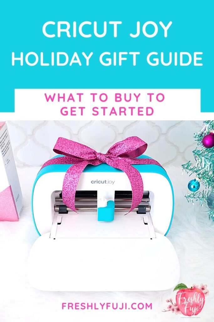 Cricut Joy Holiday Gift Guide image for Pinterest.